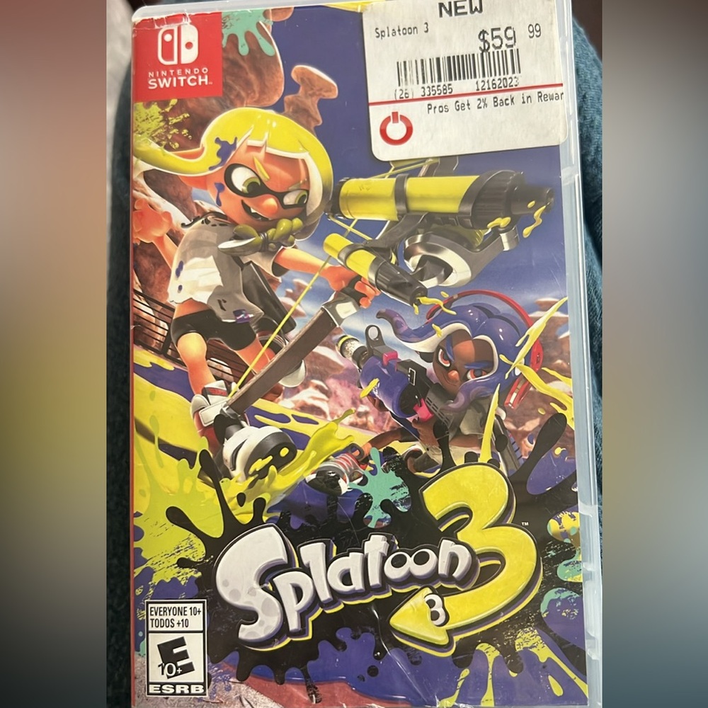 Splatoon 3 Nintendo Switch game
